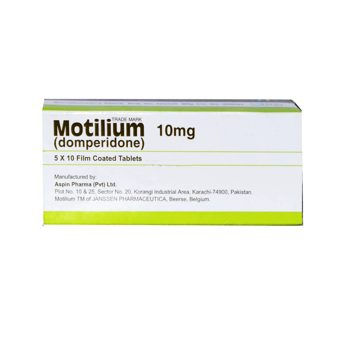 MOTILIUM 10MG 20x3