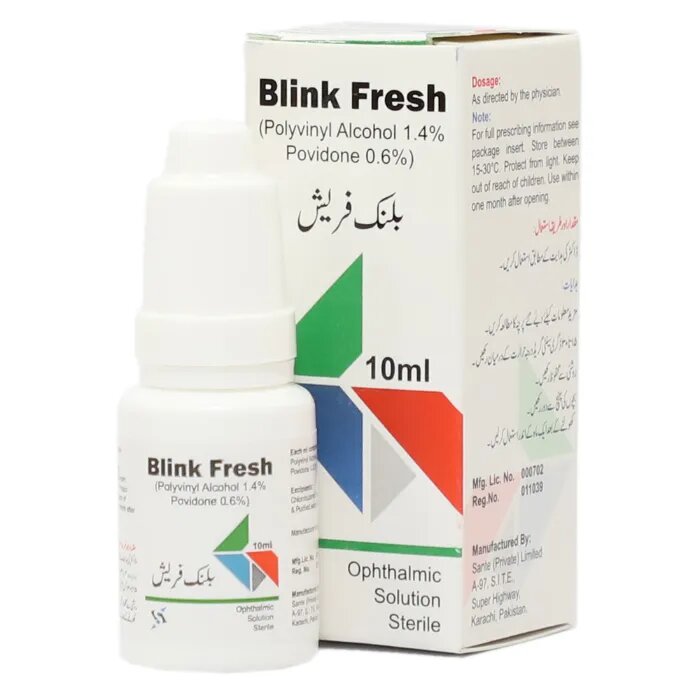 BLINK FRESH EYE DROP 10ML 1'S