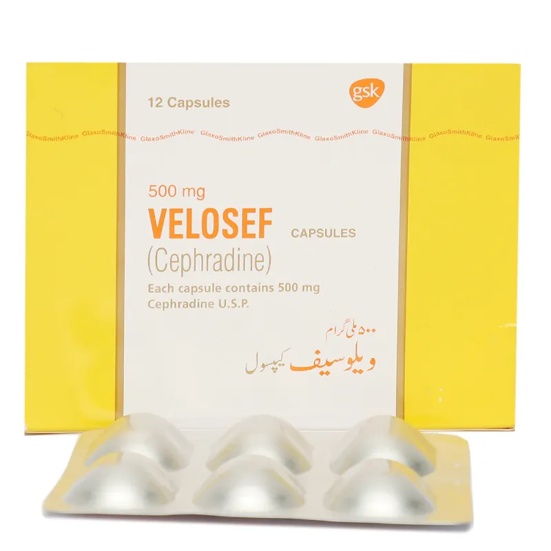 VELOSEF 500MG CAP 6X2