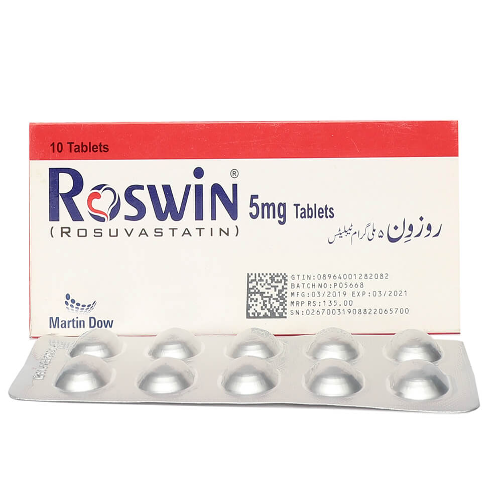 ROSWIN TAB 5 MG 10'S