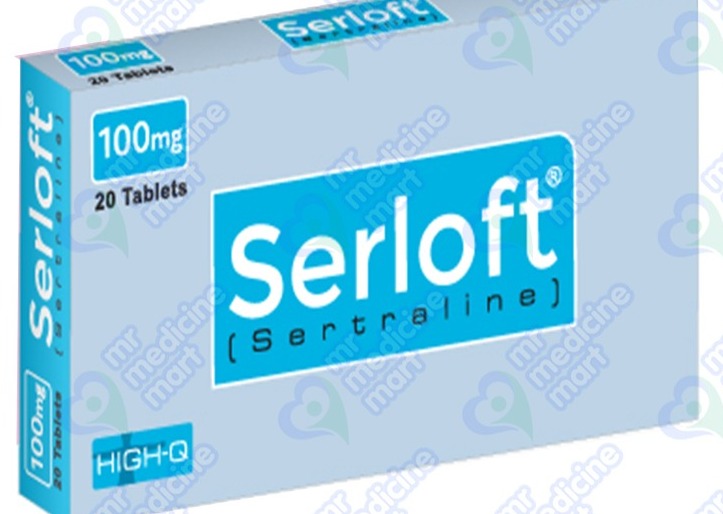 SERLOFT 100MG 10x2'S