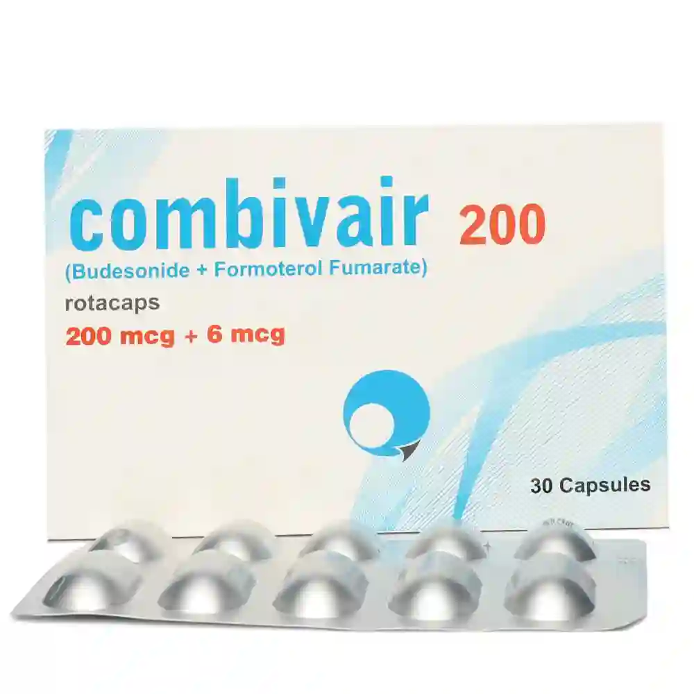 COMBIVAIR ROTACAP 200/6 MCG 10x3'S