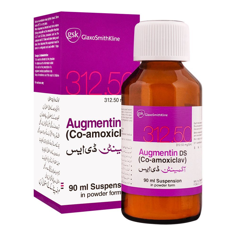 AUGMENTIN DS 312.50 SYP 90ML 1'S