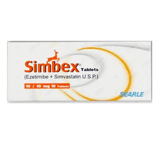 SIMBEX TAB 10/10 MG 10'S