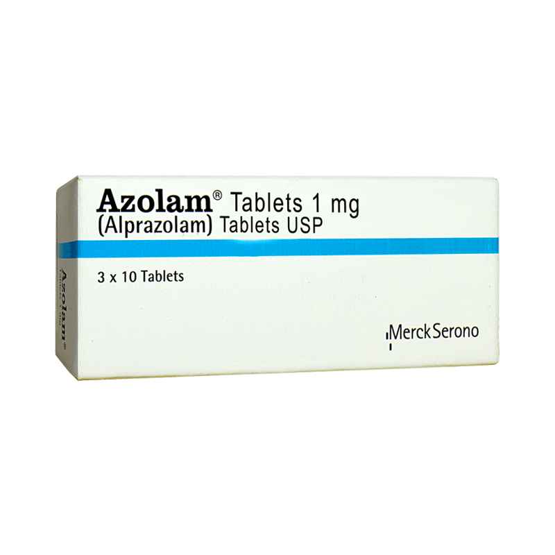 AZOLAM TAB 1MG 3X10'S