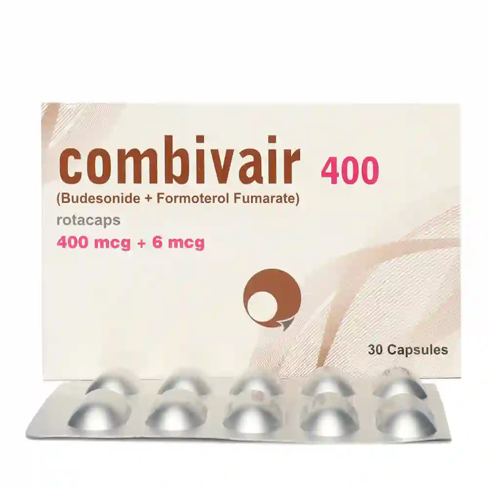 COMBIVAIR ROTACAP 400/6 MCG 10x3'S