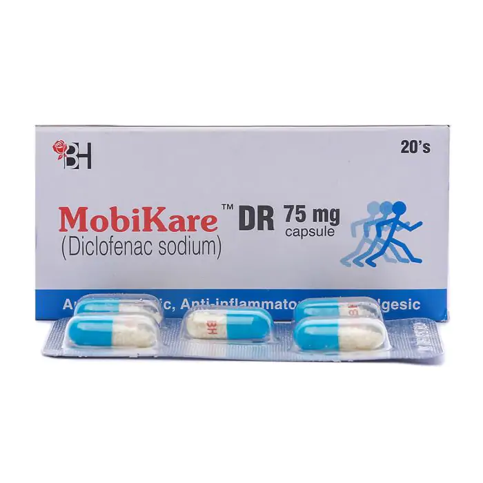 MOBIKARE DR 75MG CAP 5X4