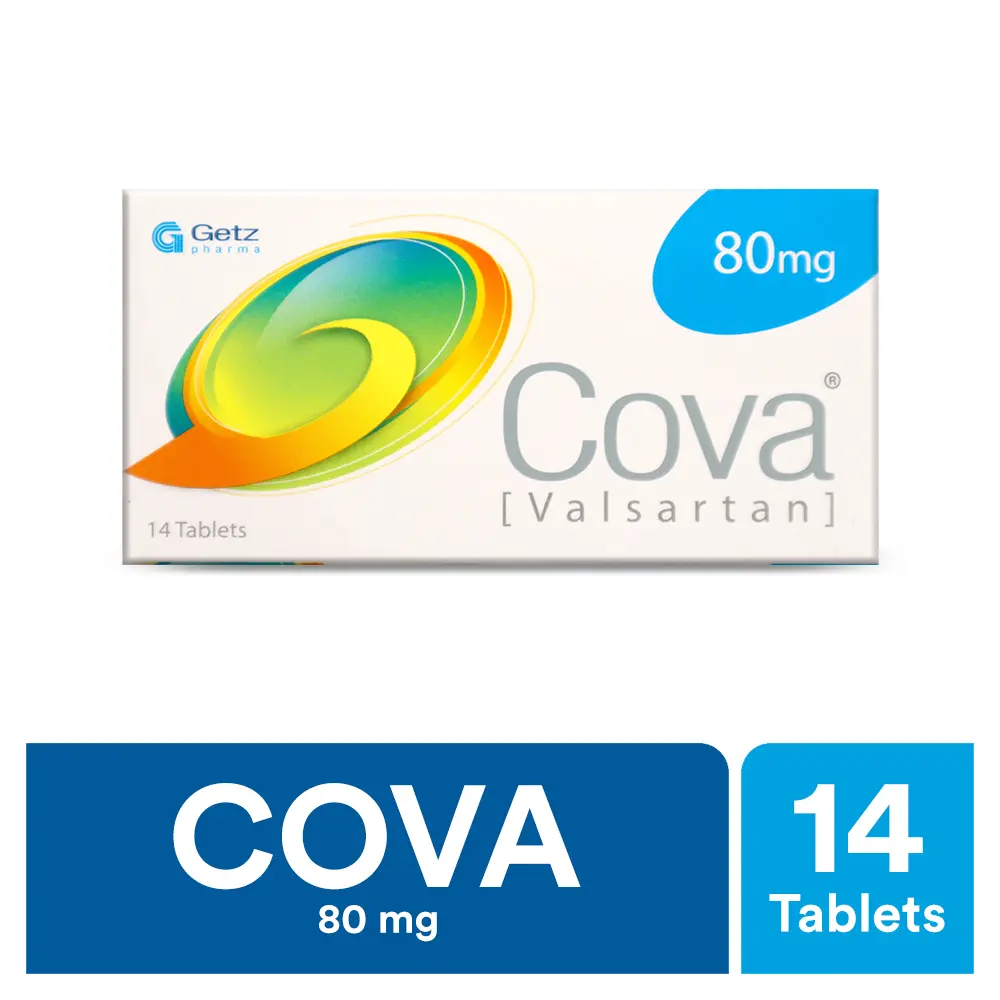 COVA 80MG TAB 7X2'S