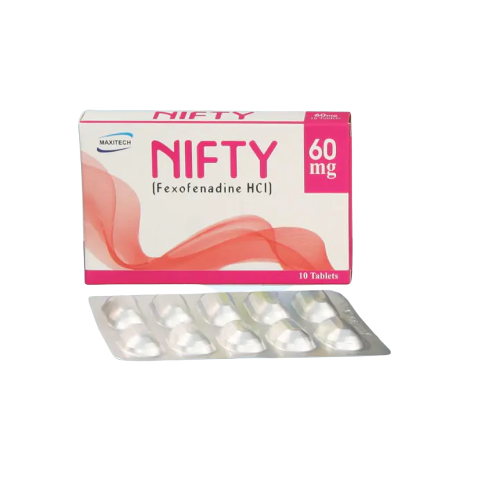 NIFTY 60MG TAB 10S