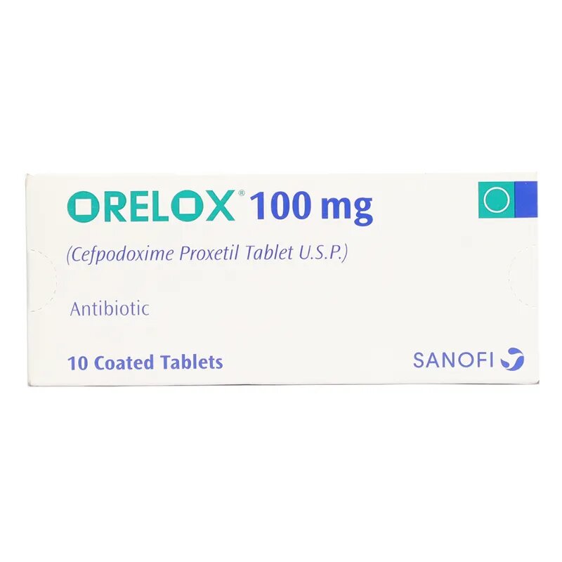 ORELOX TAB 100MG 10'S