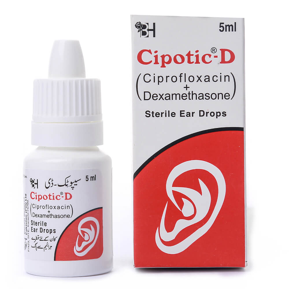 CIPOTIC-D EAR DROP 5ML 1S