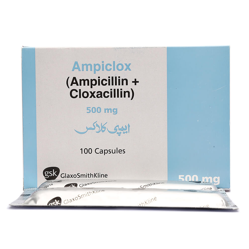 AMPICLOX 500MG CAP 10x10'S