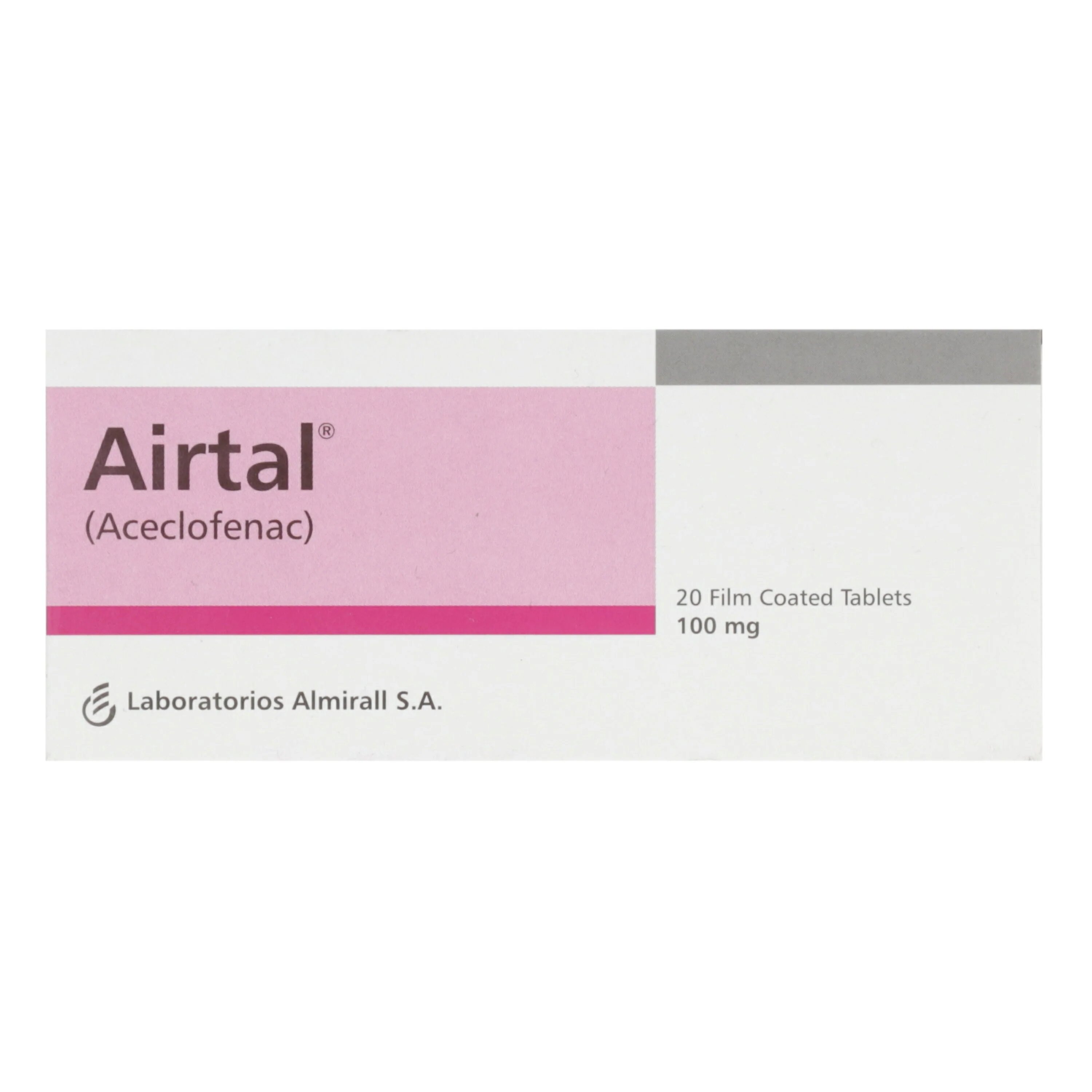 AIRTAL TAB 100 MG 2X10'S