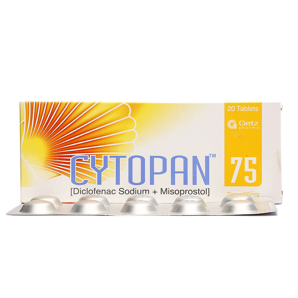 CYTOPAN TAB 75MG 10x2