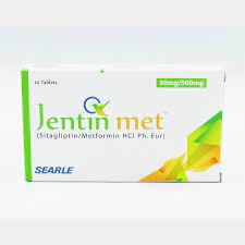 JENTIN MET 50/500 MG TAB 7x2