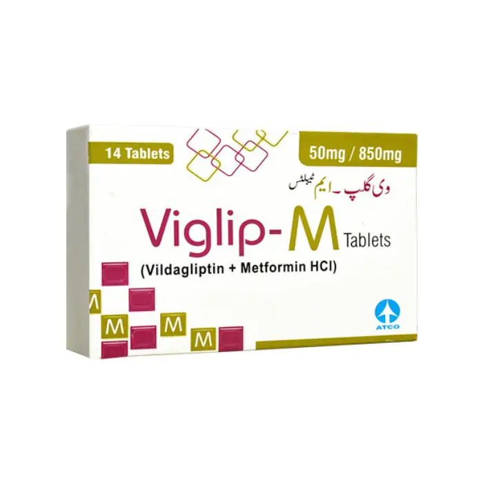 VIGLIP-M 50/850MG TAB 7x2