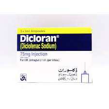 DICLORAN 75MG INJ 5S