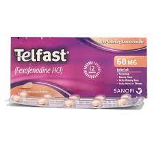 TELFAST TAB 60MG 14'S