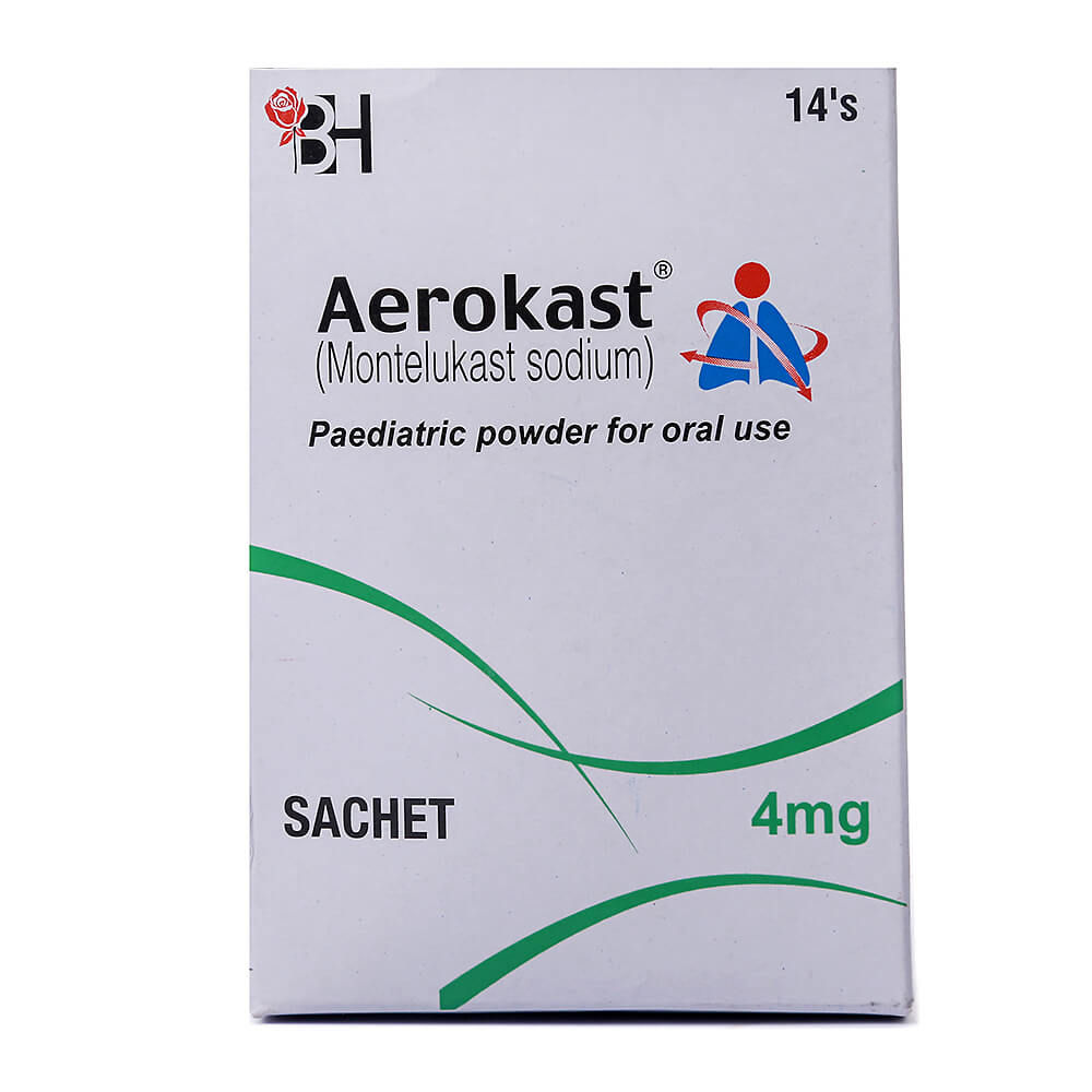 AEROKAST POWD 4 MG 14'S