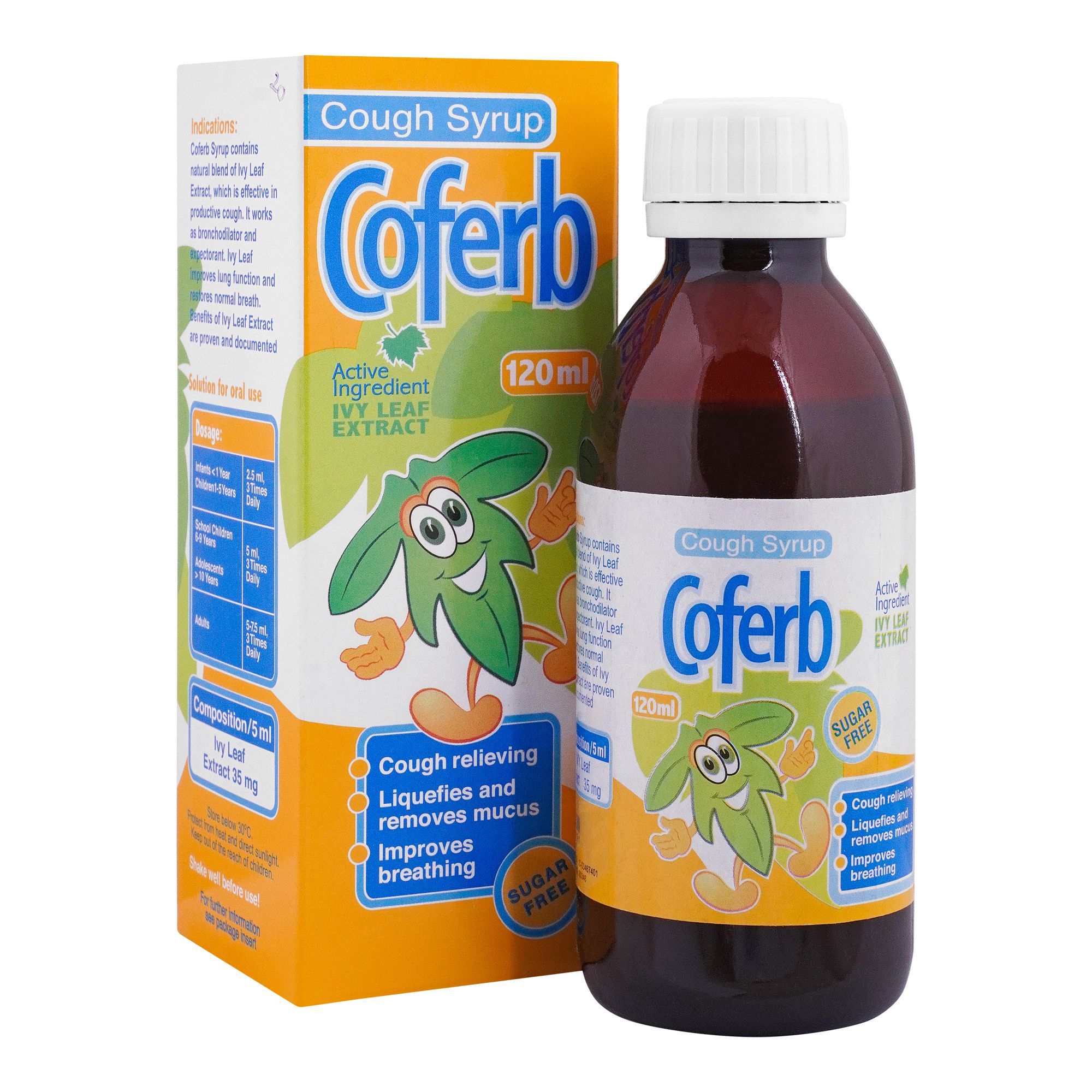 COFERB COUGH SYRUP 120ML 1'S