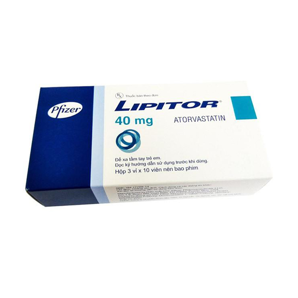 LIPITOR 40MG TAB 1X10