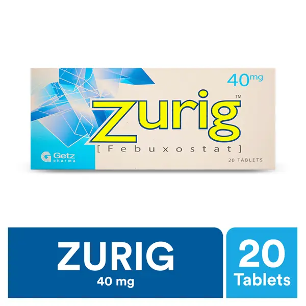 ZURIG TAB 40 MG 10x2