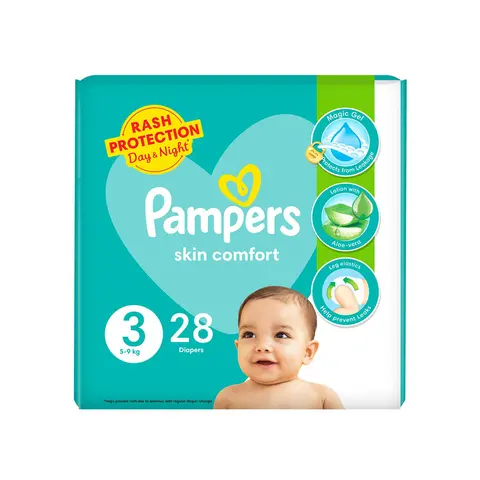 PAMPERS DIAPERS #3 28S