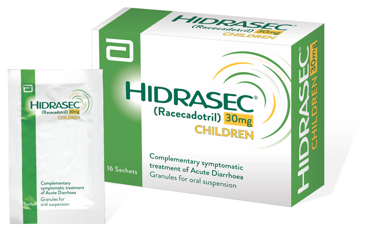 HIDRASEC 30MG SACHETS 16S