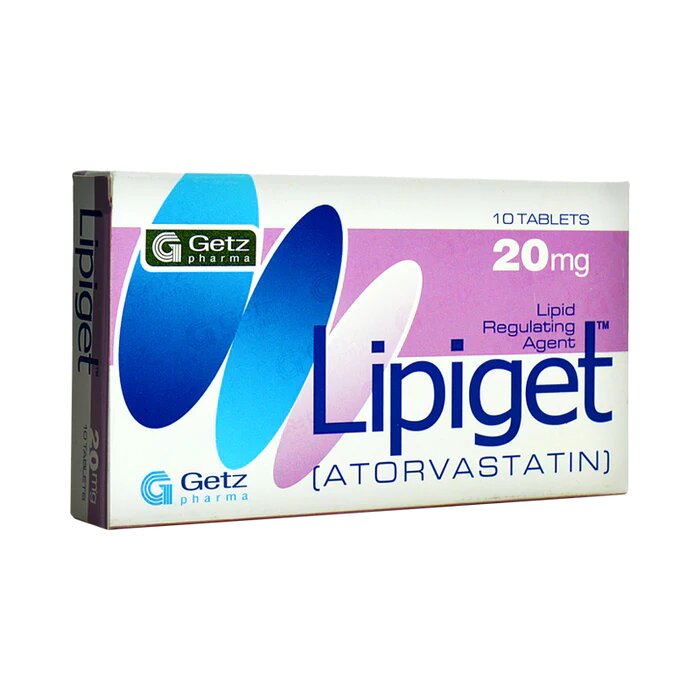 LIPIGET TAB 20 MG 30'S