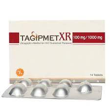 TAGIPMET XR 100MG/1000MG TAB 7x2