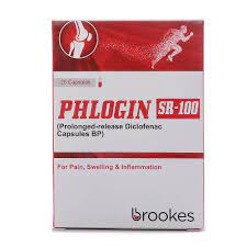 PHLOGIN CAP SR 100MG 2X10'S