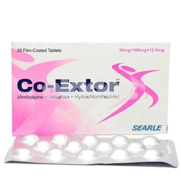 CO-EXTOR 10MG+160MG+12.5MG 14x2