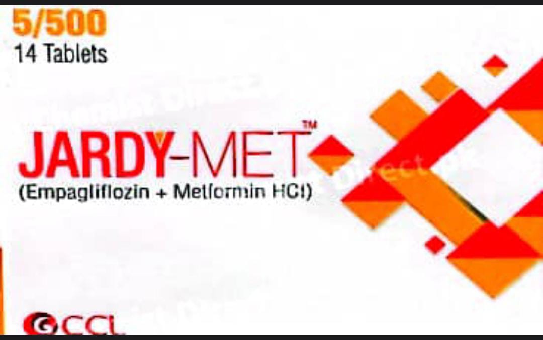 JARDY-MET 5/500MG TAB 14S