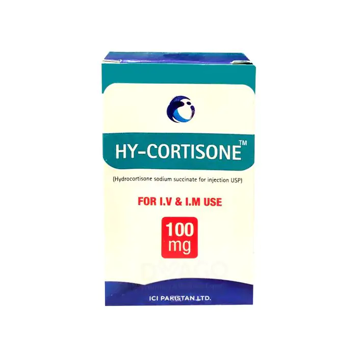 HY-CORTISONE INJ 100 MG 1'S