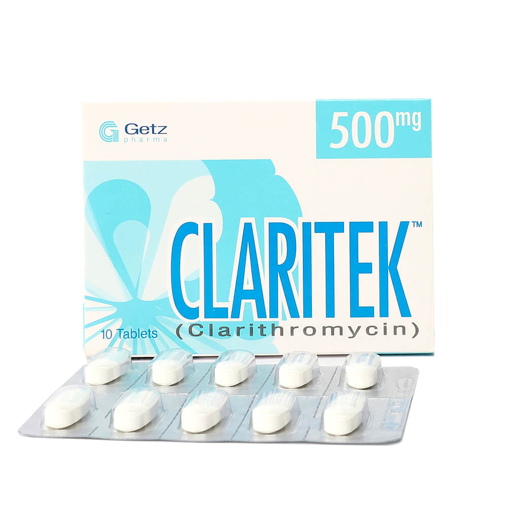 CLARITEK TAB 500 MG 10'S