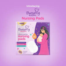 BUTTERFLY MOM NURSING PADS 30s