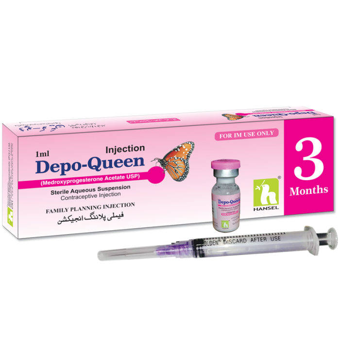 DEPO QUEEN  INJ 1 ML IM 3 MONTH 