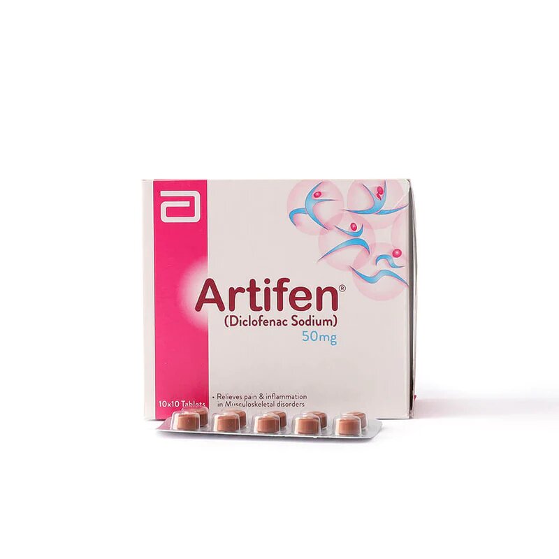 ARTIFEN TAB 50 MG 10X10'S