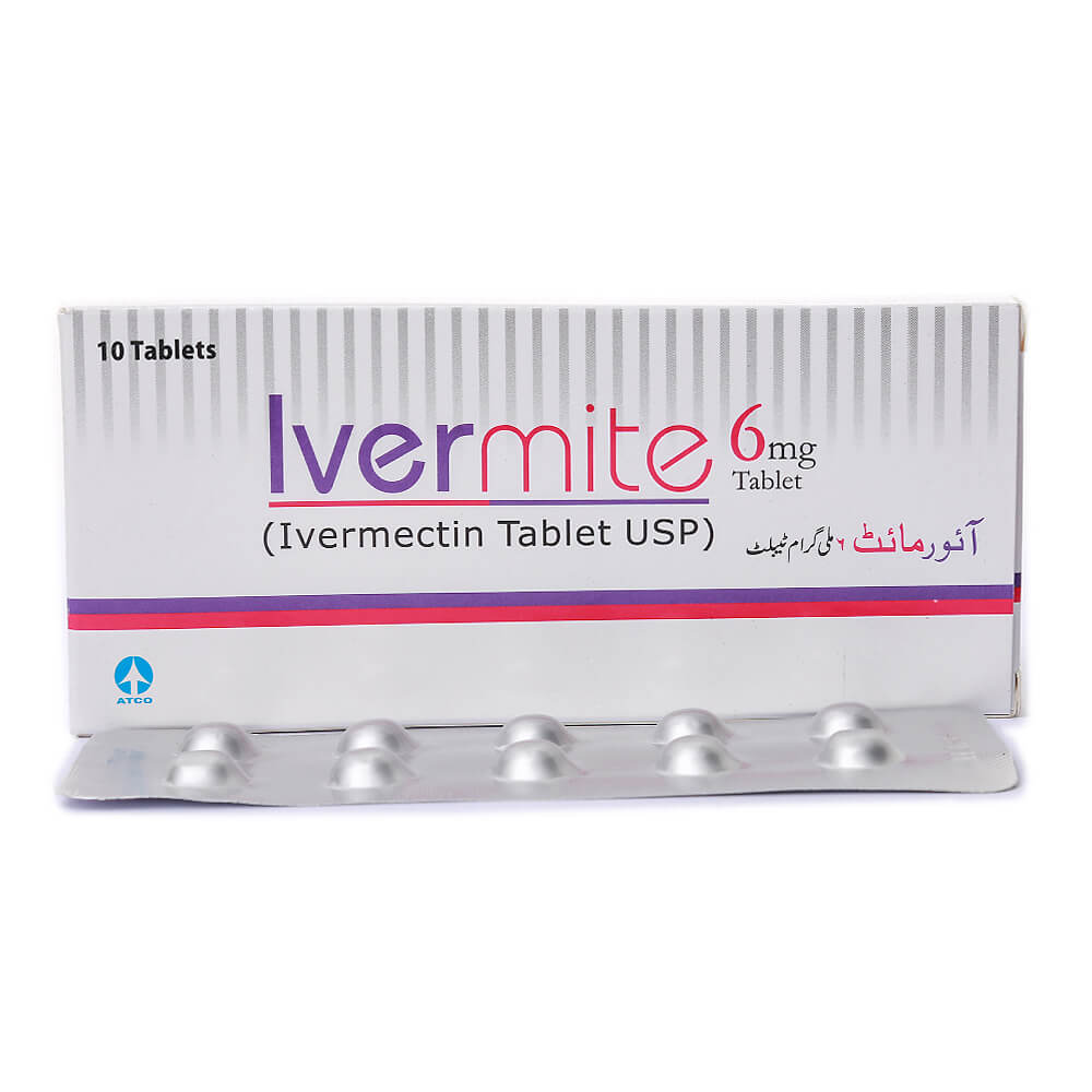 IVERMITE TAB 6MG 10'S