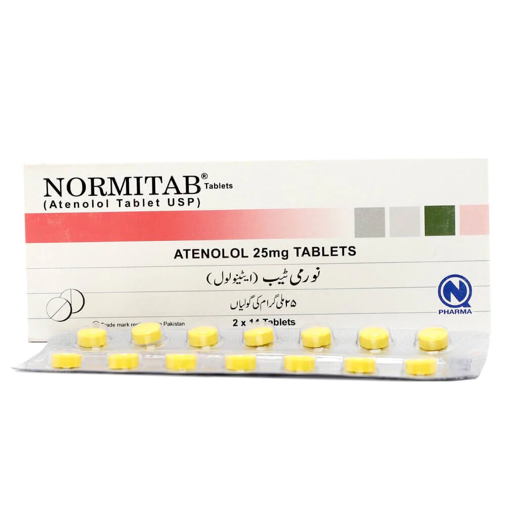 NORMITAB 25MG TAB 14x2'S