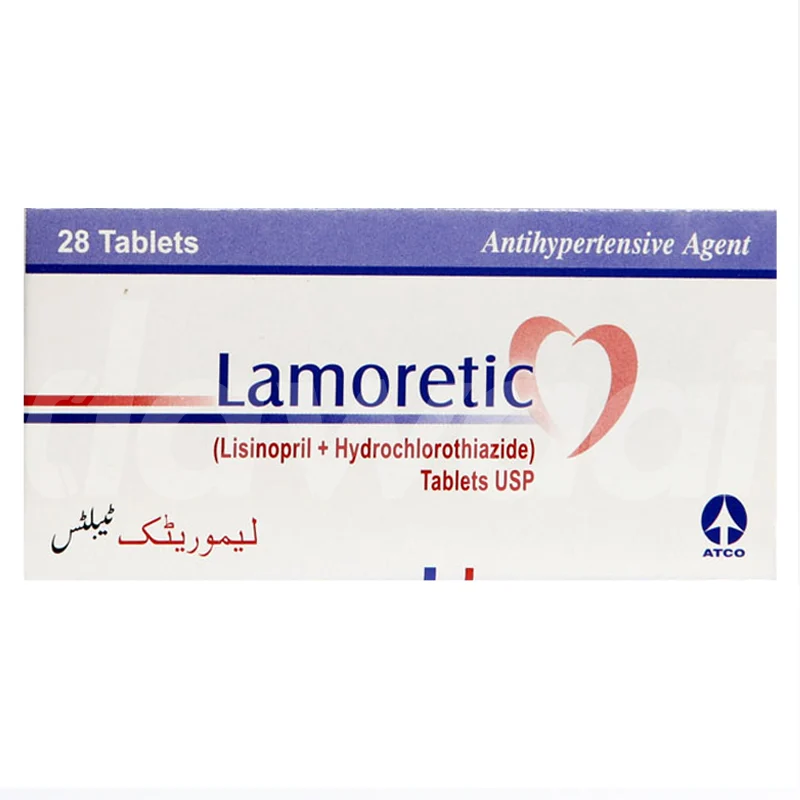 LAMORETIC 20MG+12.5 TAB 14x2s