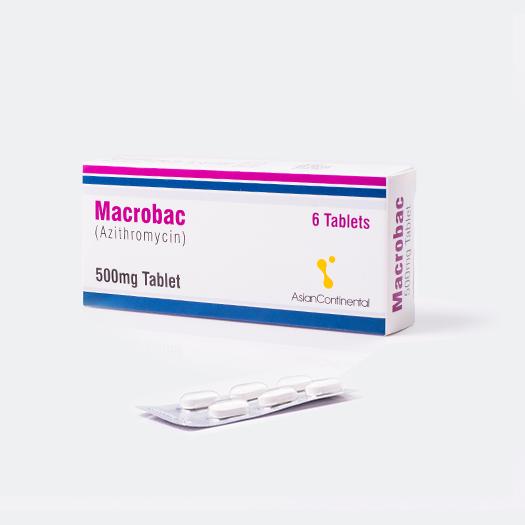 MACROBAC TAB 500 MG 6'S