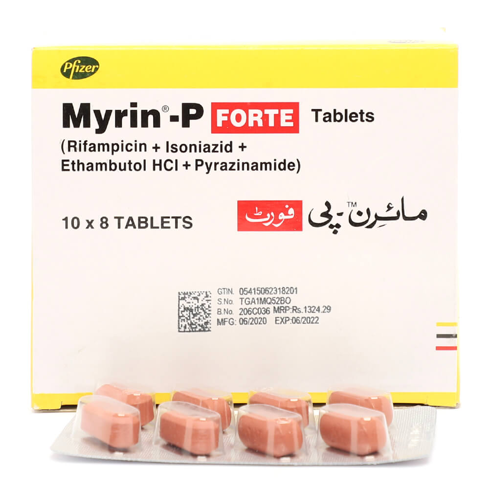 MYRIN-P FORTE TAB 10X8S