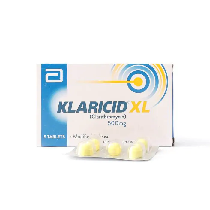 KLARICID TAB XL 500 MG 5'S