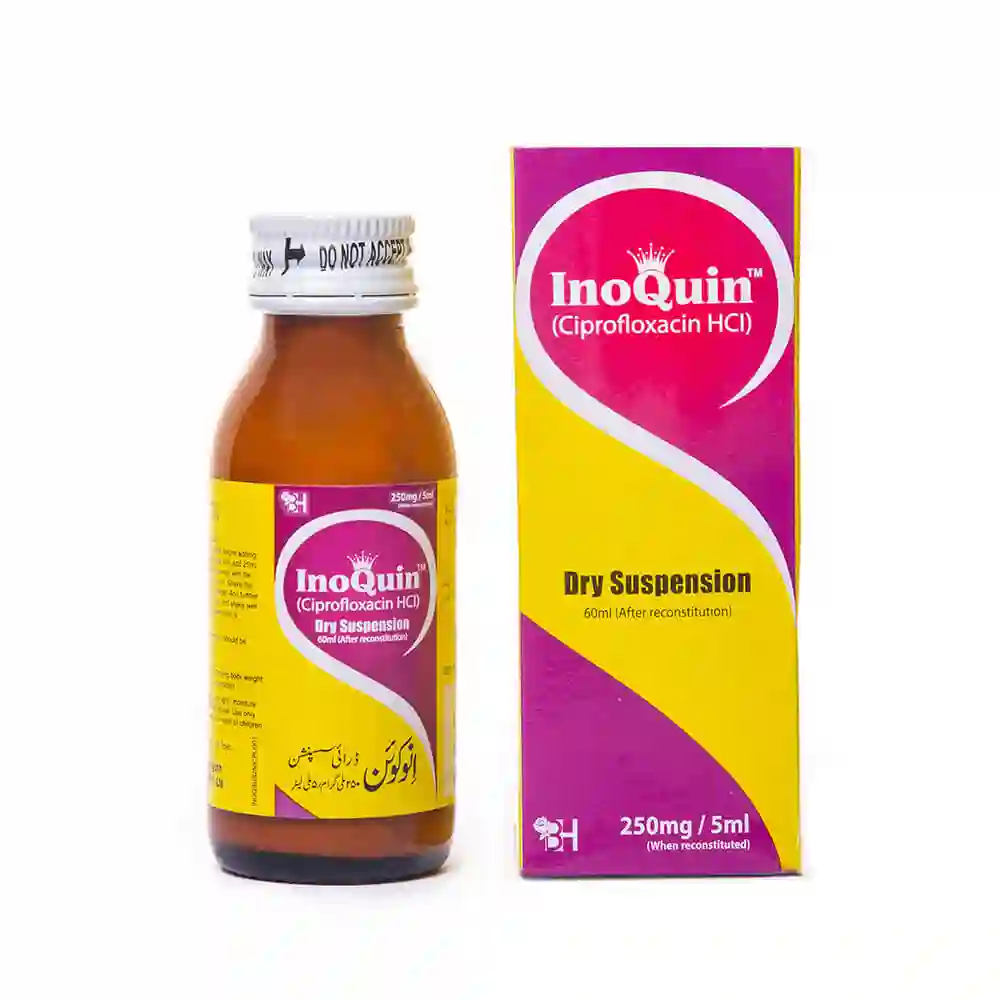 INOQUIN SUSPENSION 250MG/5ML 