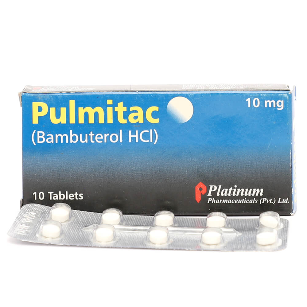 PULMITAC TAB 10 MG 20S