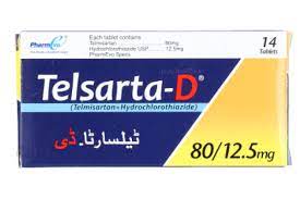 TELSARTA D TAB 80/12.5 MG 7x2'S