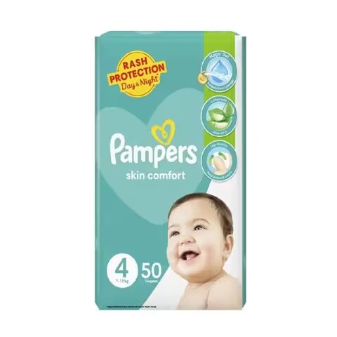 PAMPERS DIAPERS 4 50'S