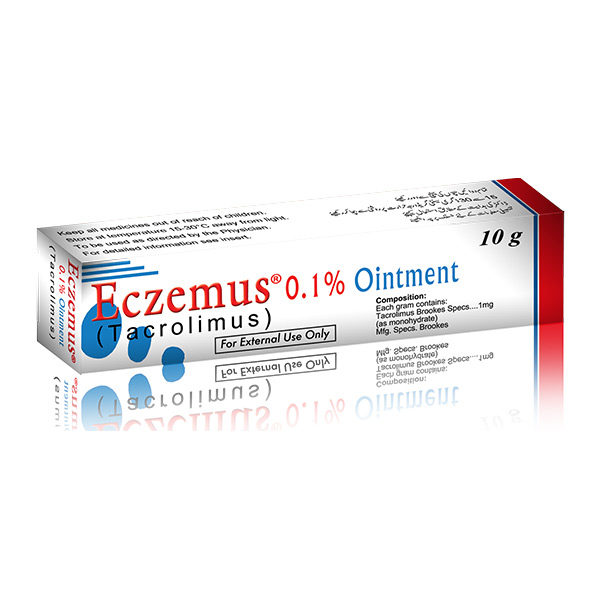 ECZEMUS OINT 0.1GM 1'S