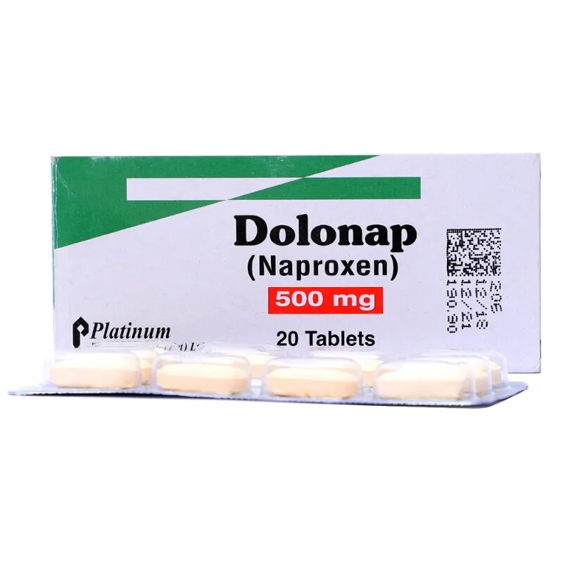 DOLONAP TAB 500 MG 2X10'S